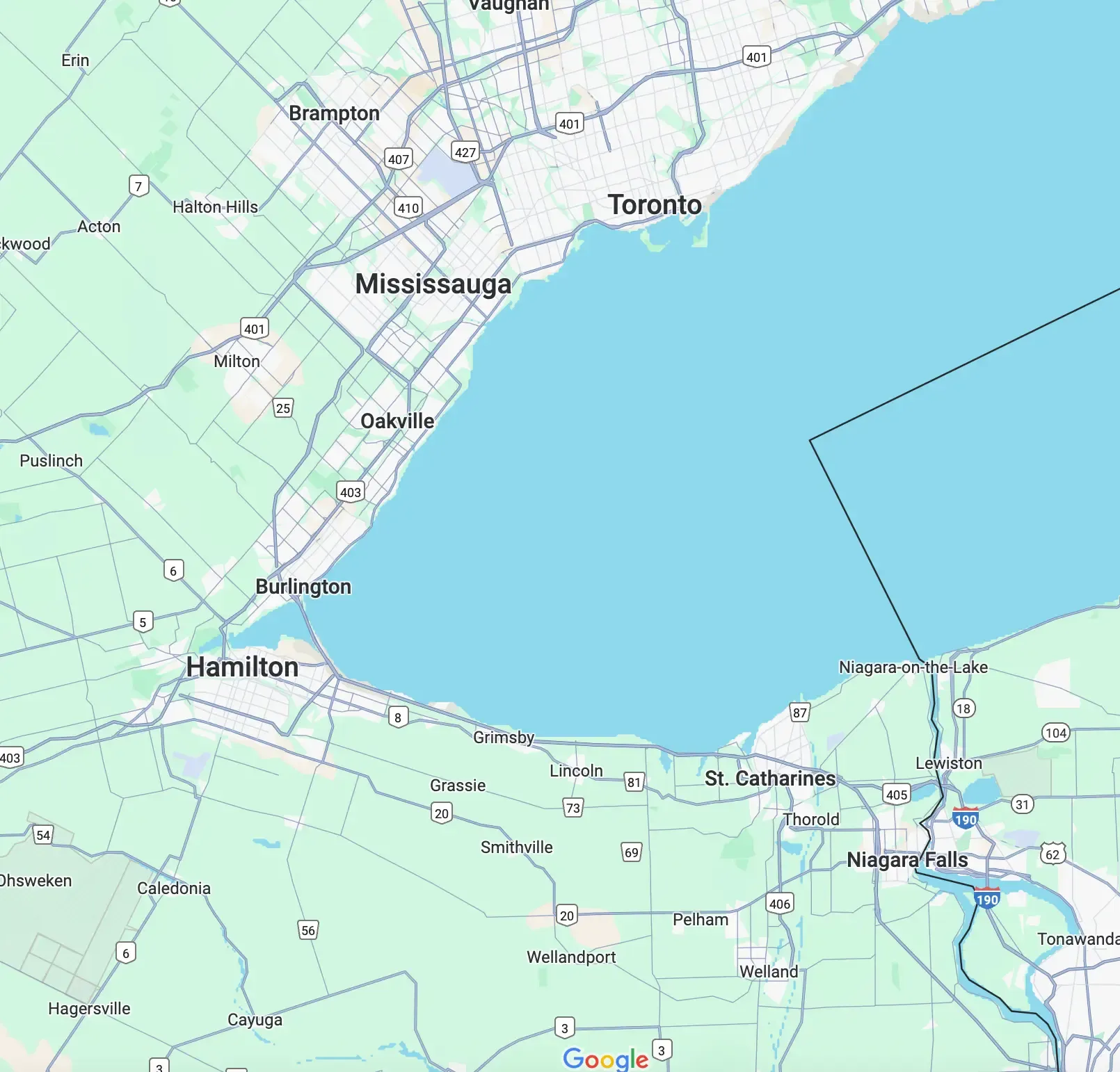 Service area, but not limited to.